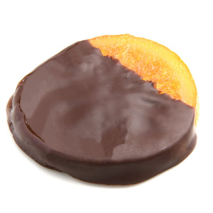 Rouelles d'orange au chocolat noir